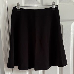 NWT LPA Classic Black Pull On Elastic Waist Circle Skirt Size Small